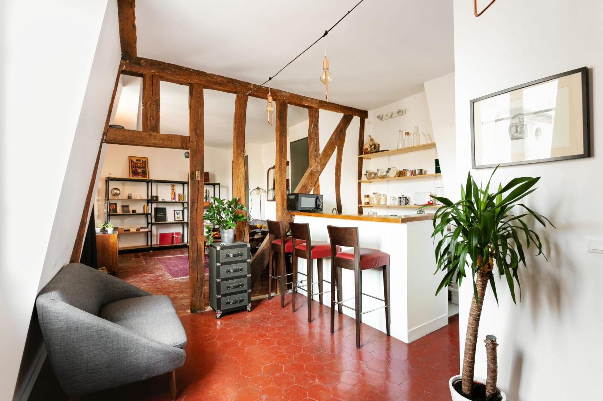 Central Paris 1Br Cozy Apartment Luaran gambar