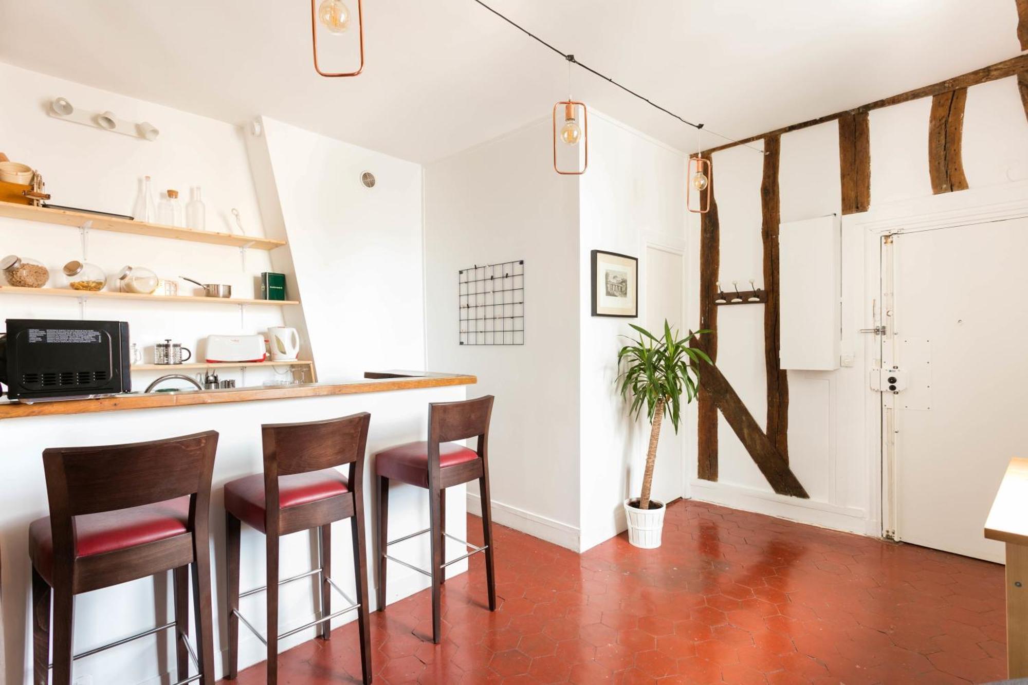 Central Paris 1Br Cozy Apartment Luaran gambar