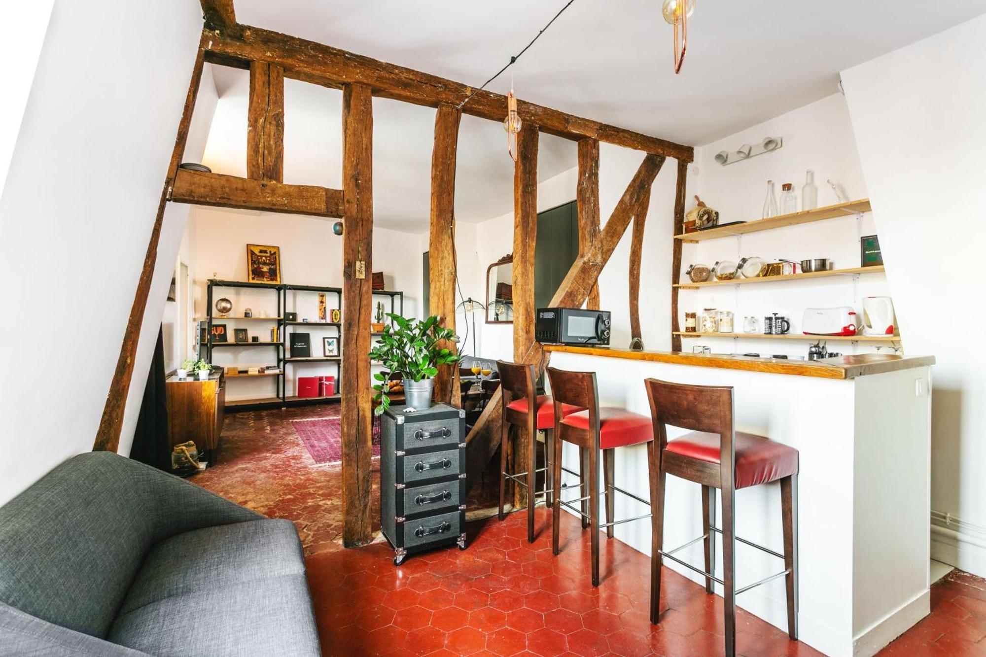 Central Paris 1Br Cozy Apartment Luaran gambar